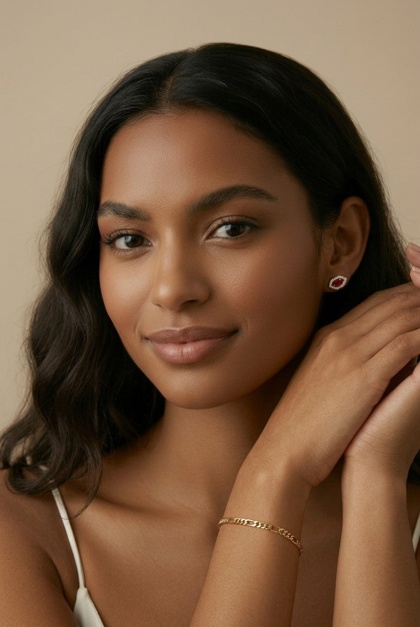 ✨ 18k Gold Filled Textured Figaro Bracelet — The Classic Figaro, Made Extraordinary
