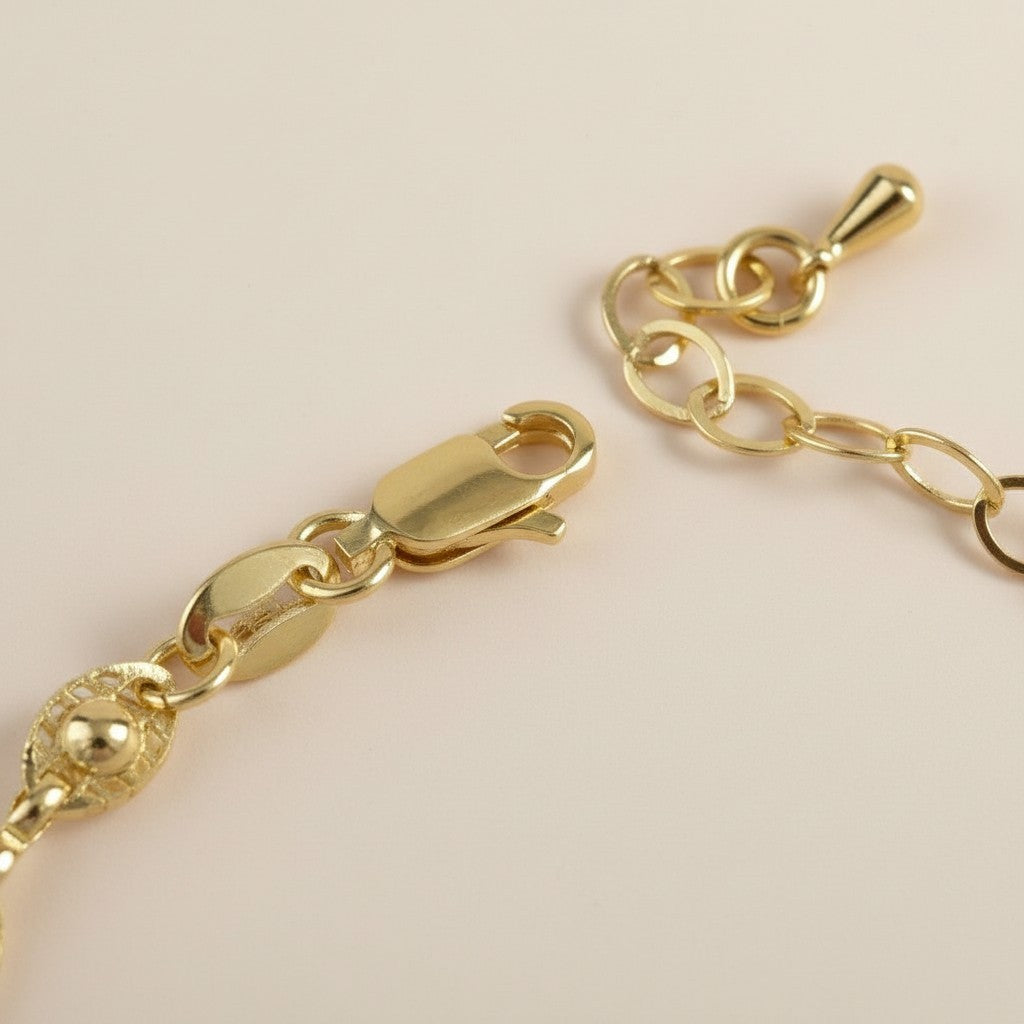 18k Gold Filled Saturn Sphere Bracelet — A Little Celestial Magic on Your Wrist