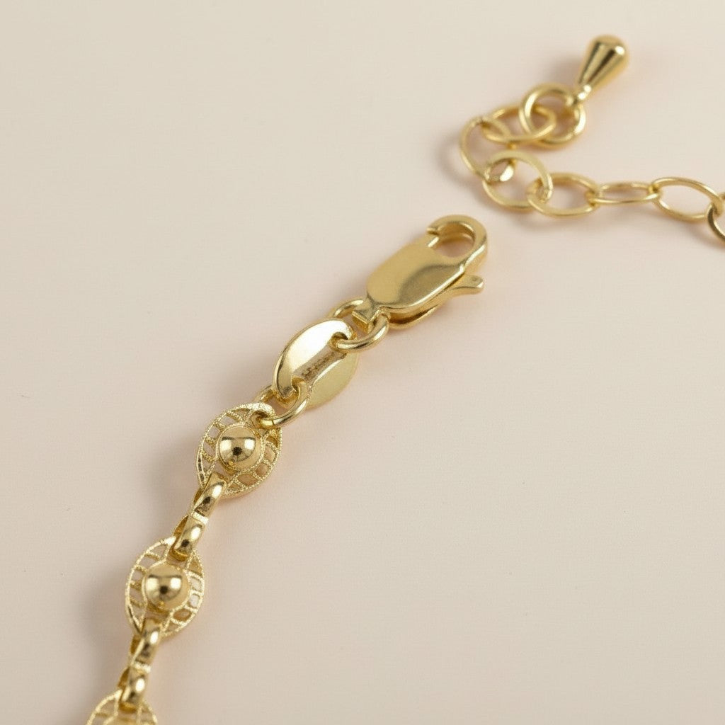 18k Gold Filled Saturn Sphere Bracelet — A Little Celestial Magic on Your Wrist