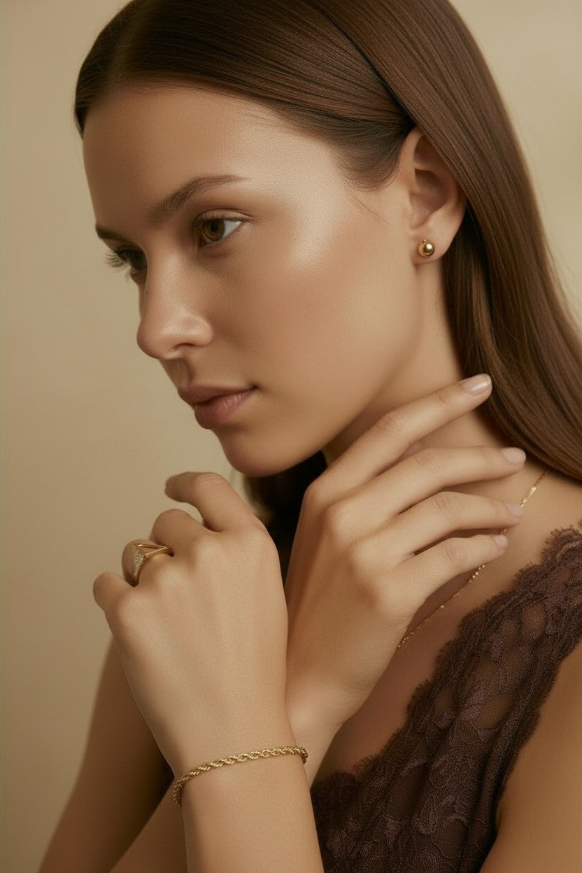 Delicate 18K Gold Filled Rope Bracelet - Your New Everyday Essential