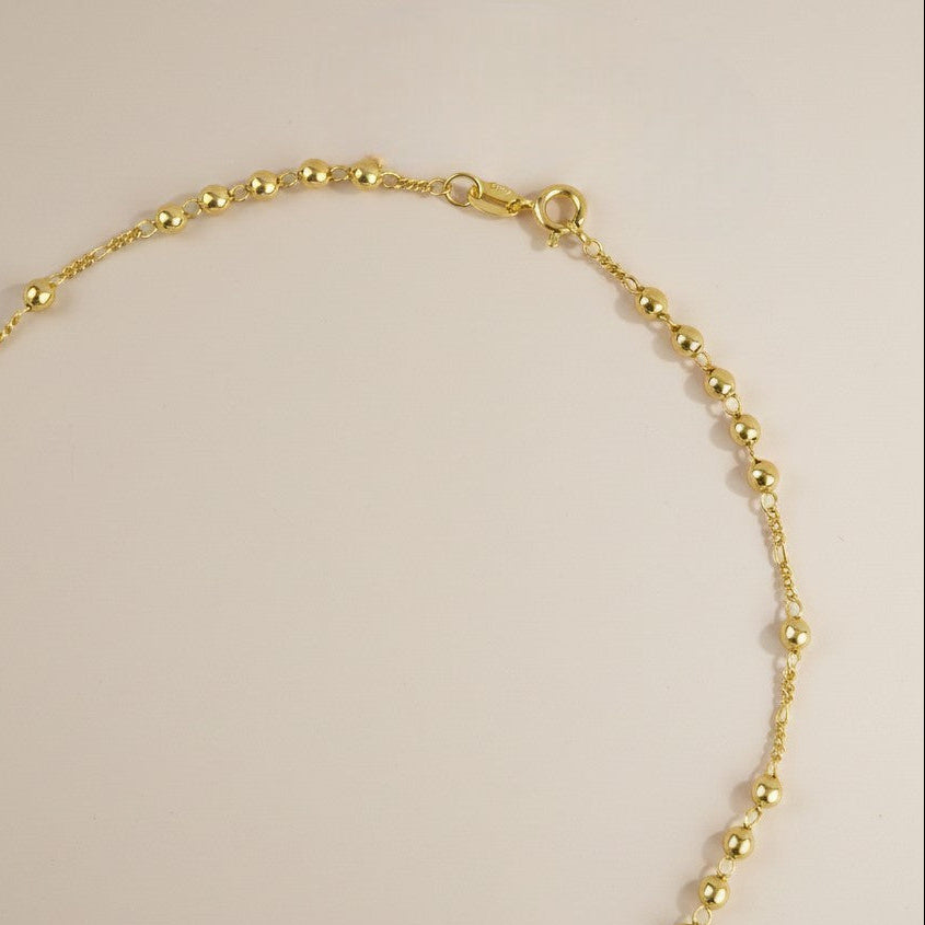 🙏 18k Gold Filled Rosary Necklace — Faith, Grace &amp; Gold. Worn Every Day.