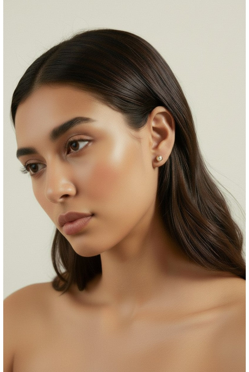18k Gold Filled Tiny Pearl Stud Earrings | The Detail That Makes the Difference