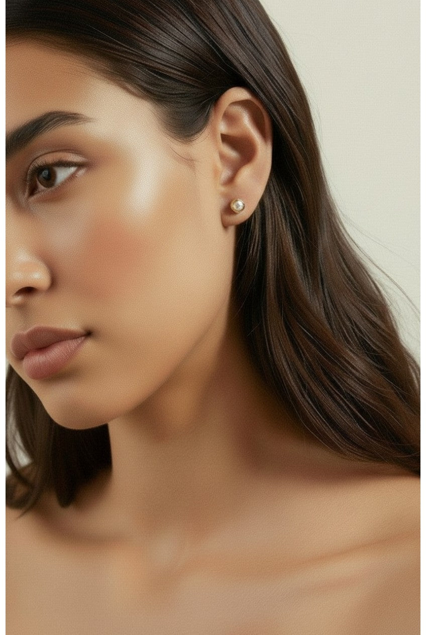 18k Gold Filled Tiny Pearl Stud Earrings | The Detail That Makes the Difference