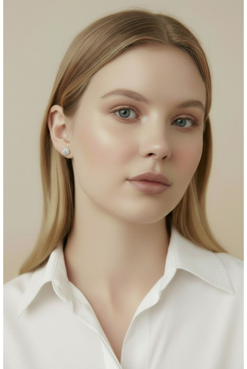 ✨ 14k Solid Gold CZ Stud Earrings — 7A Stone. Real Gold. The Only Stud That Needs No Introduction