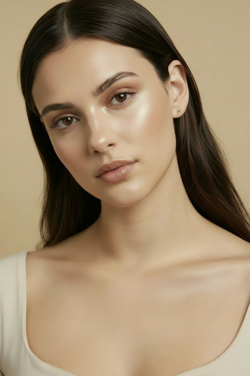 ⚡ 18k Gold Filled Lightning Bolt Stud Earrings — Pure Energy at the Ear. No Apologies.