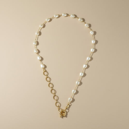 Baroque Pearl Choker Necklace - Fancy Pearl Necklace for Women