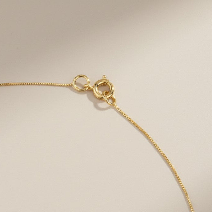 Dainty Eye Necklace with Cubic Zirconia - Evil Eye Protection Jewelry, Hypoallergenic & Water-Resistant