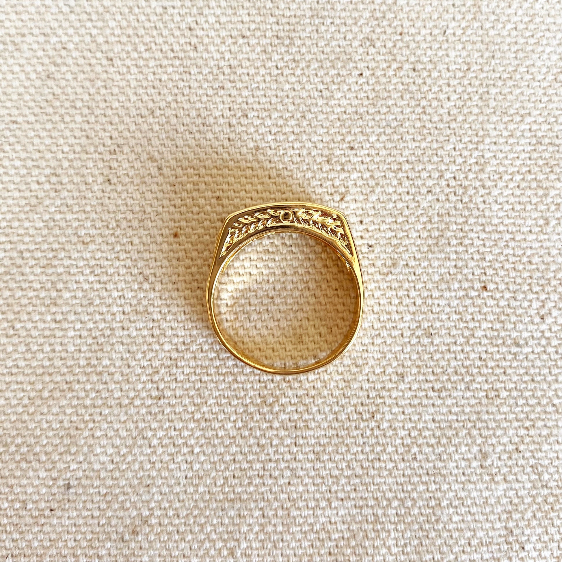 GoldFi 18k Gold Filled Boho Pinky Ring