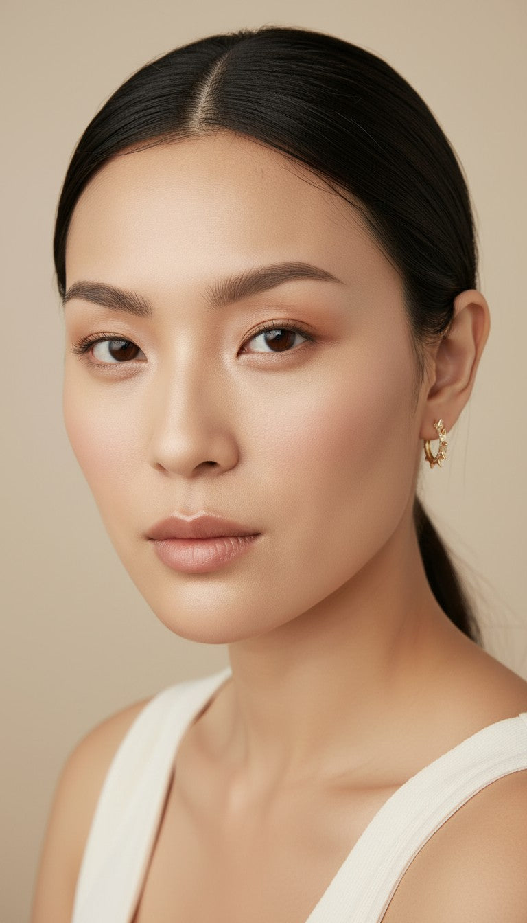 ⚡ 18k Gold Filled Spike CZ Huggie Earrings — Edge at the Rim. Sparkle on the Hoop. Both at Once.