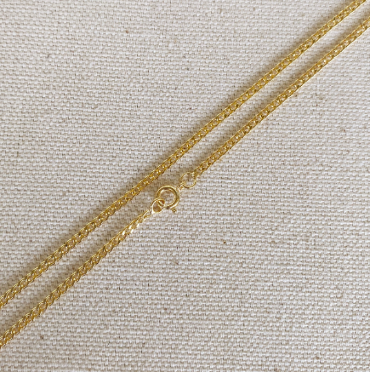 GoldFi 18k Gold Filled 2.0mm thickness Cuban Chain