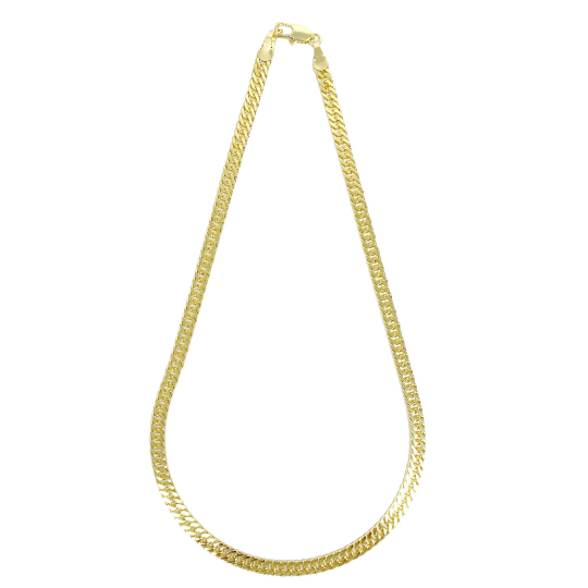 GoldFi 18k Gold Filled Curb Chain 4.0mm