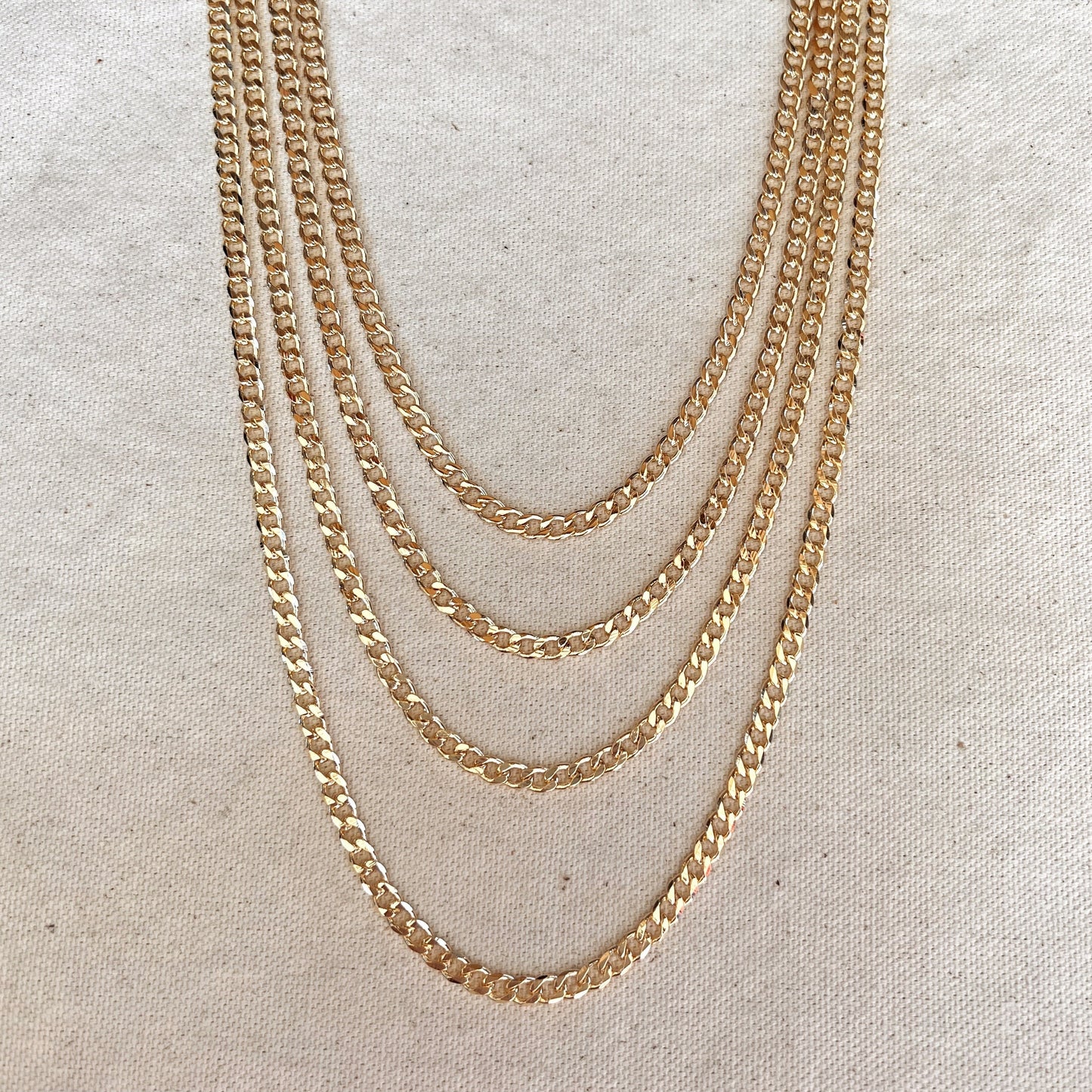 GoldFi 18k Gold Filled Miami Cuban Chain