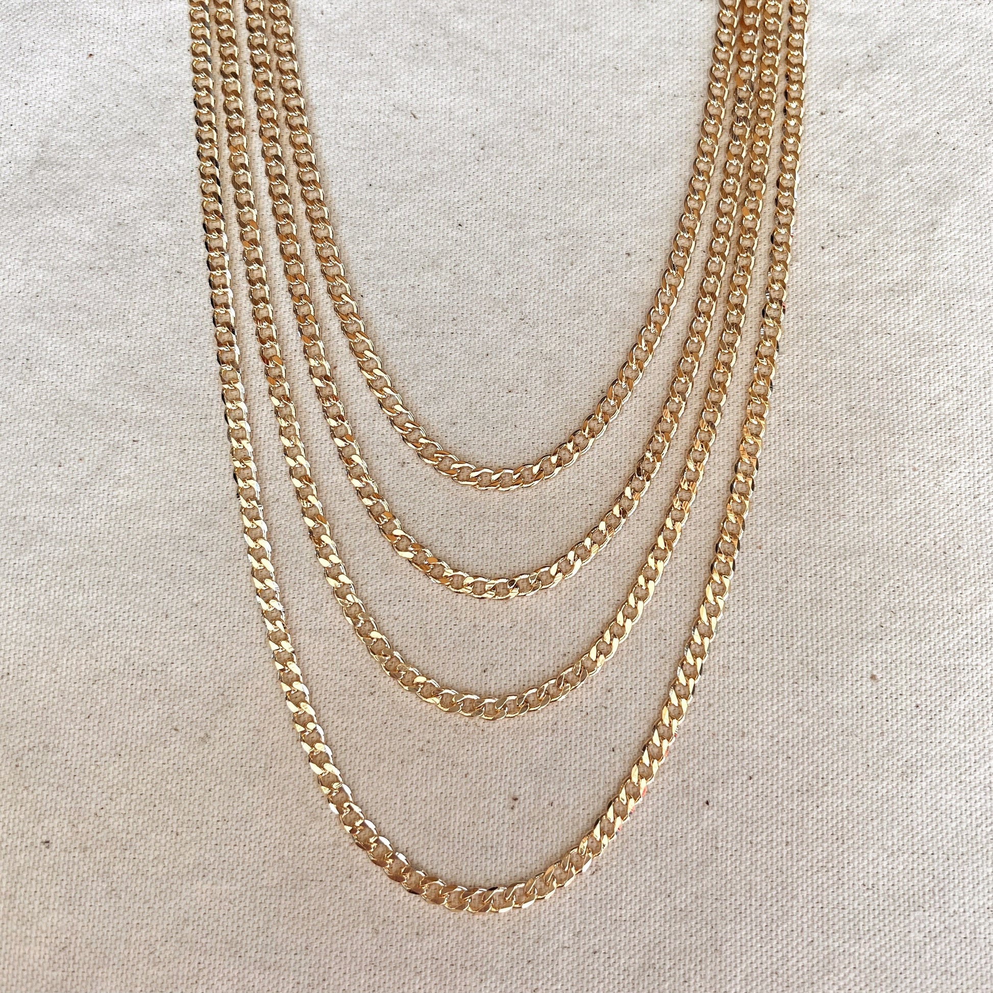 GoldFi 18k Gold Filled Miami Cuban Chain