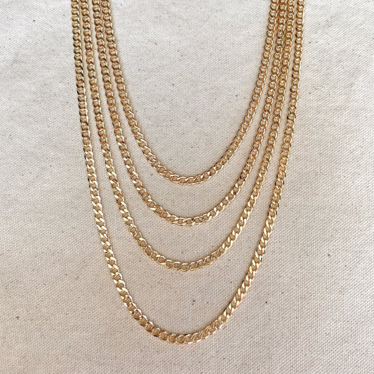 GoldFi 18k Gold Filled Miami Cuban Chain