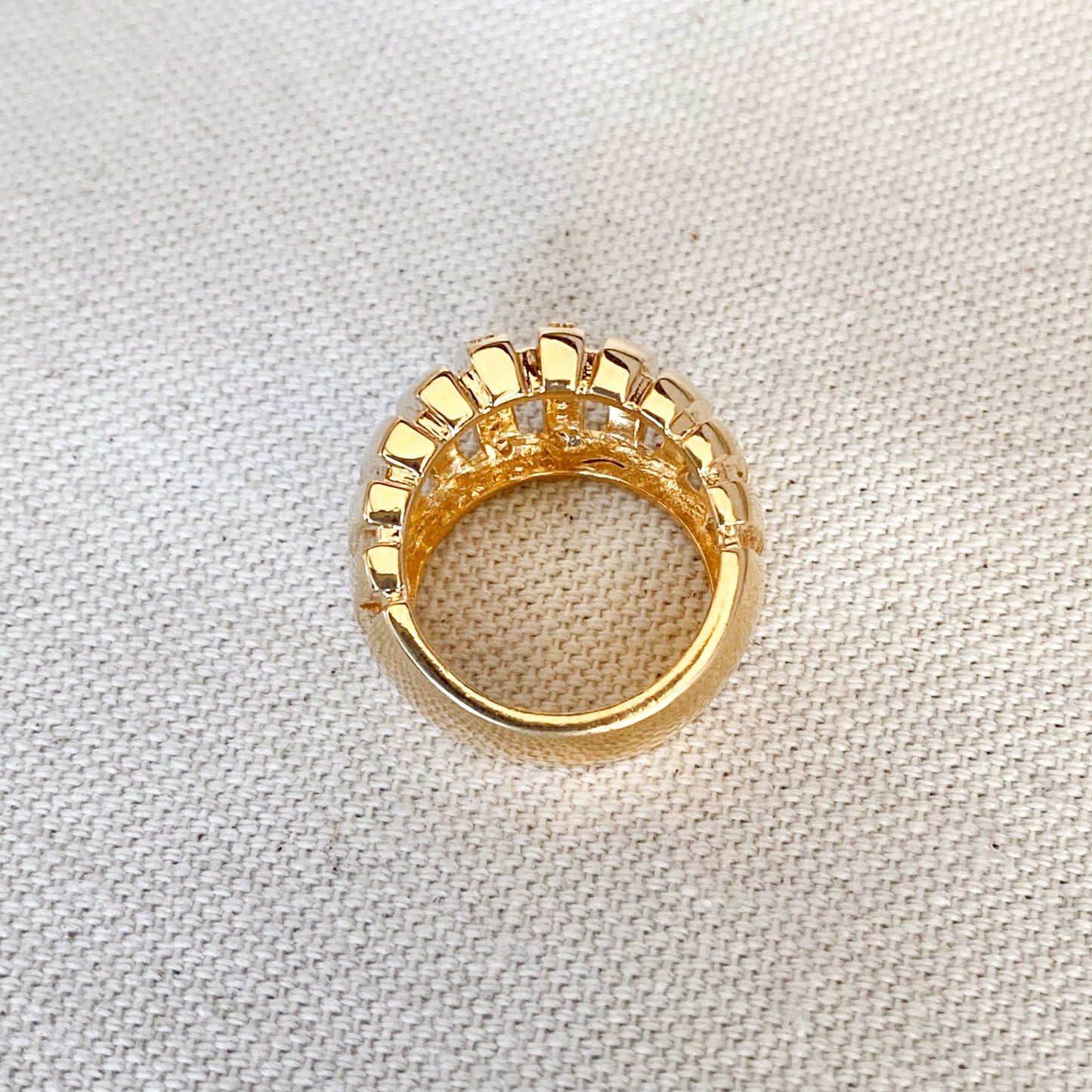 GoldFi 18k Gold Filled Statement Ring