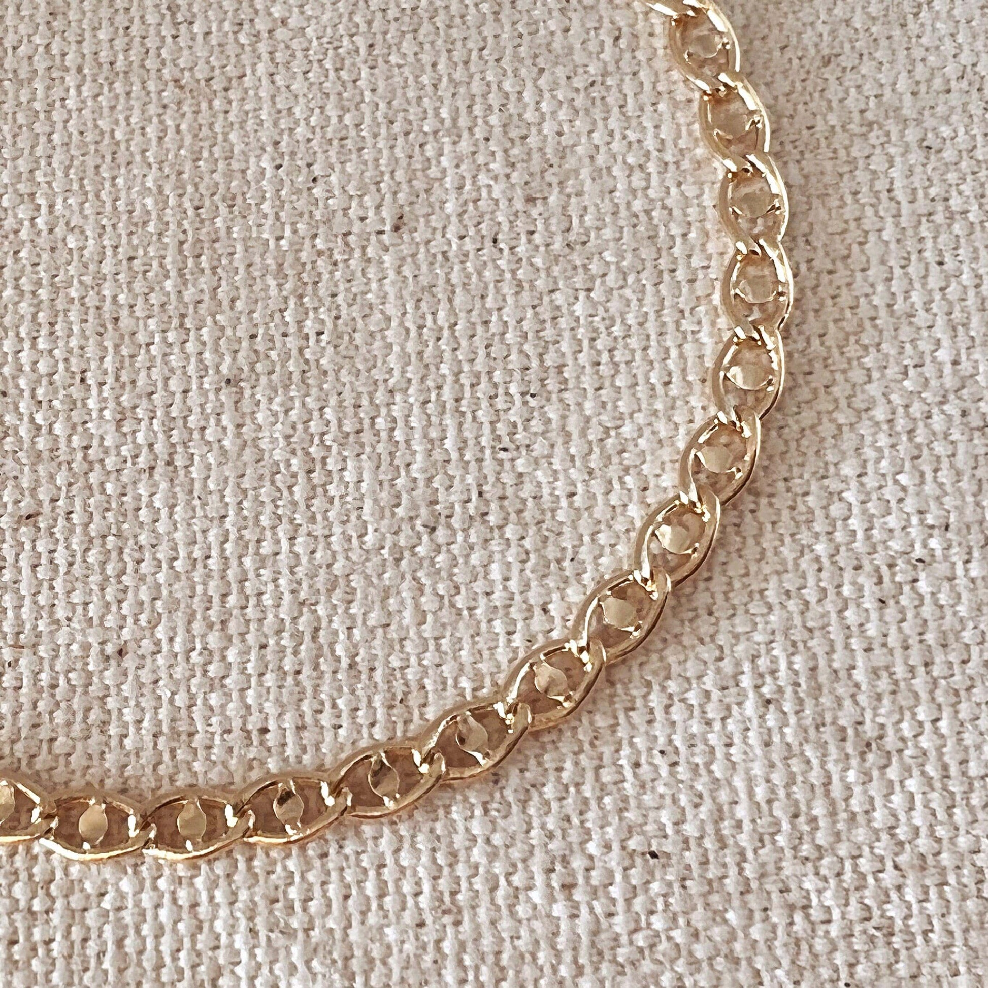 GoldFi Fancy Mariner 18k Gold Filled Bracelet