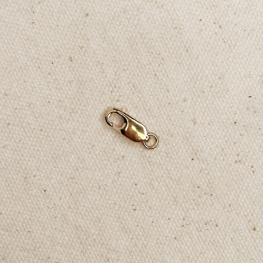 14k Gold Filled Lobster Claw #4 Clasp With Open Ring