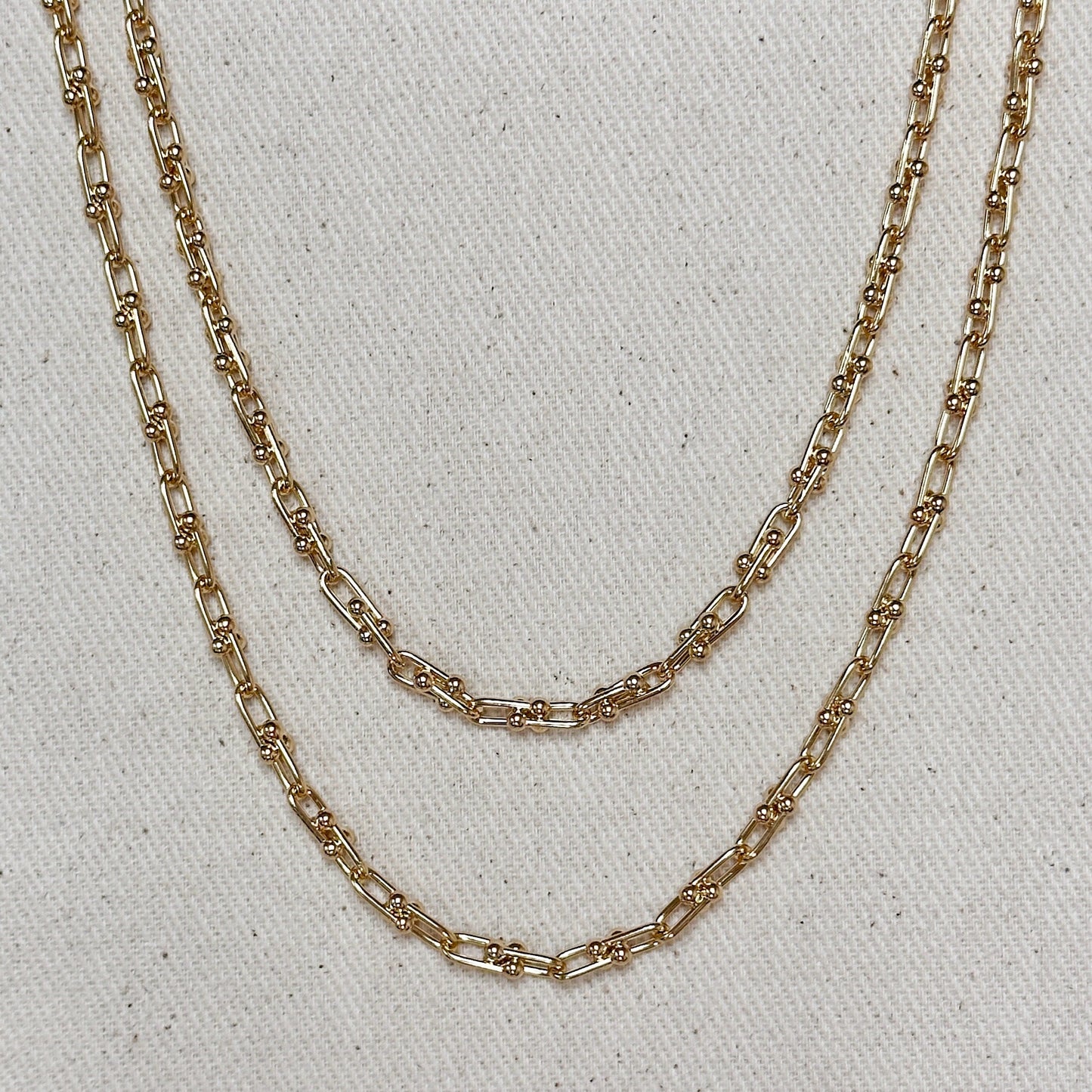 18k Gold Filled Link Chain