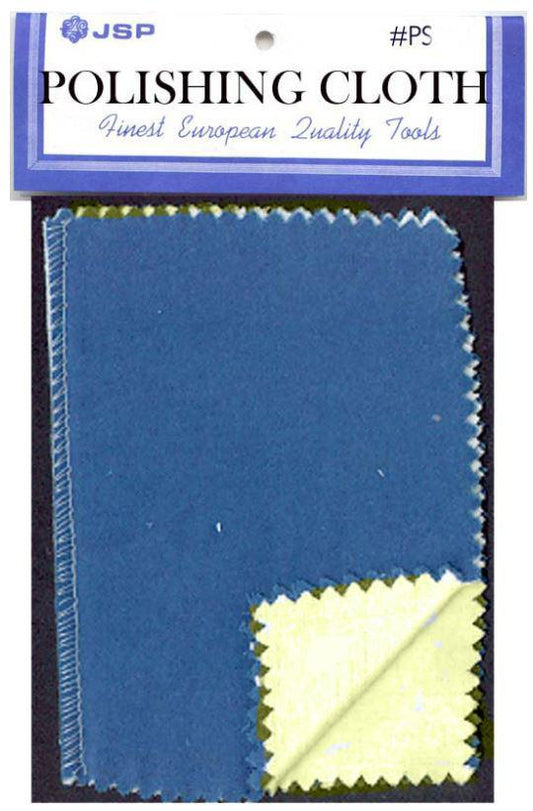 Jewelers Polishing Cloth 6"x4" Blue/Yellow