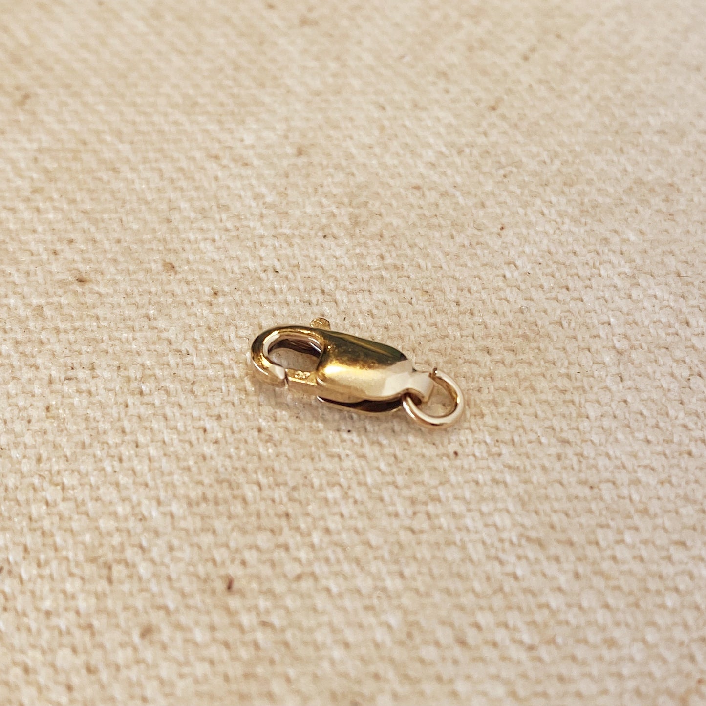 14k Gold Filled Lobster Claw Clasp With Open Ring