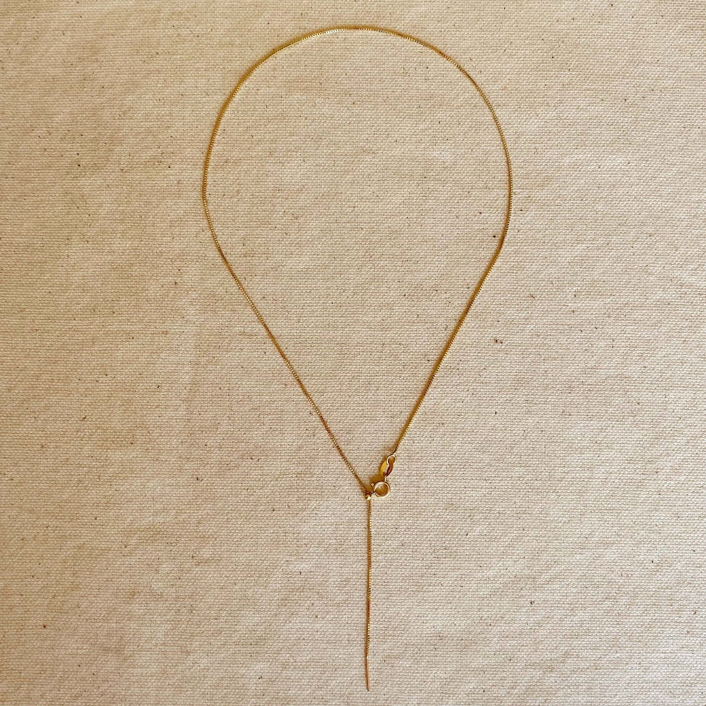 GoldFi 18k Gold Filled Adjustable Sizing Necklace