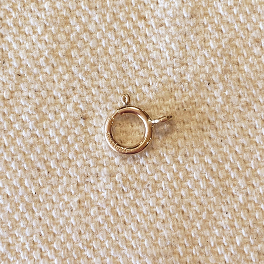 14k Gold Filled Spring Ring Clasp