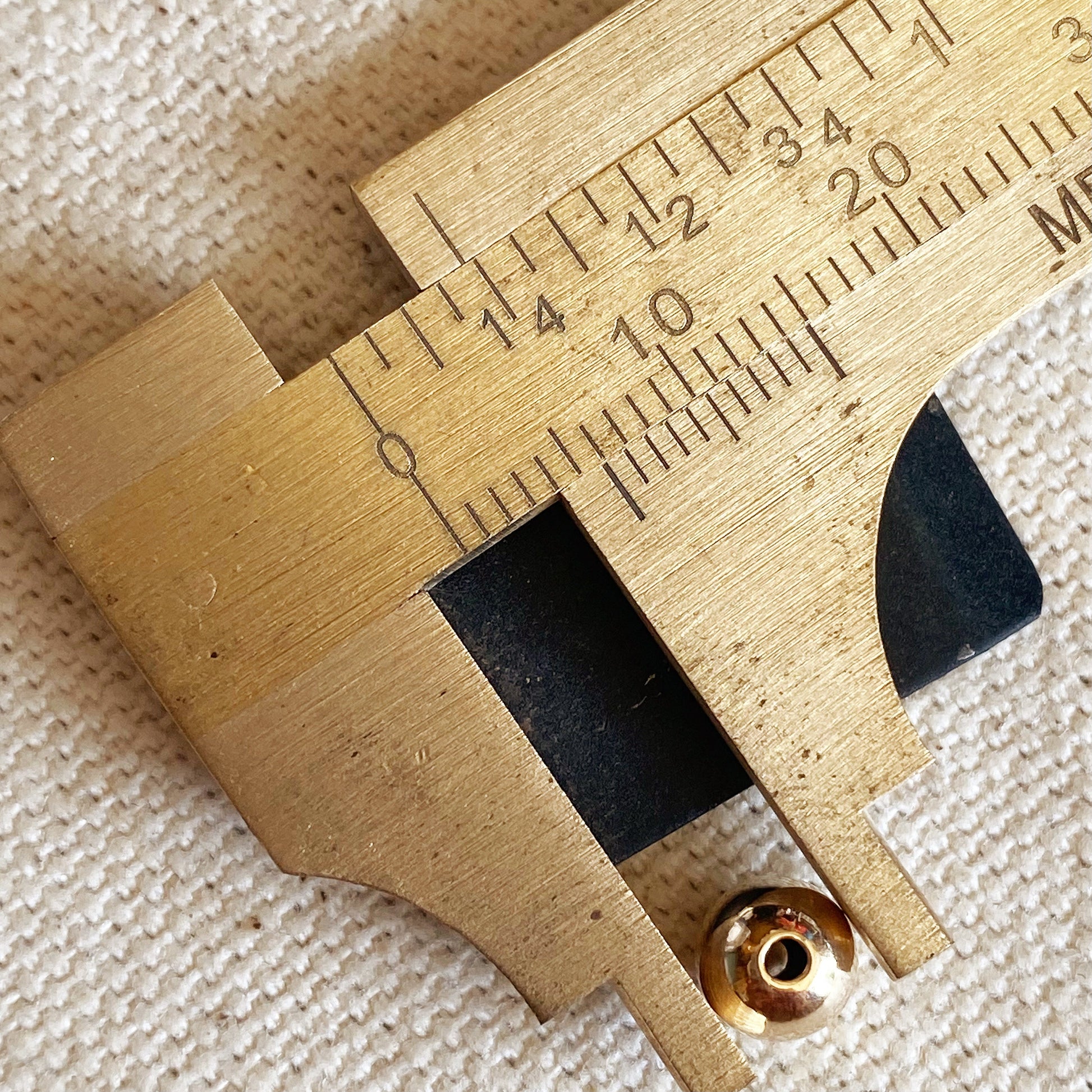 GoldFi 80 mm Brass Gauge Caliper