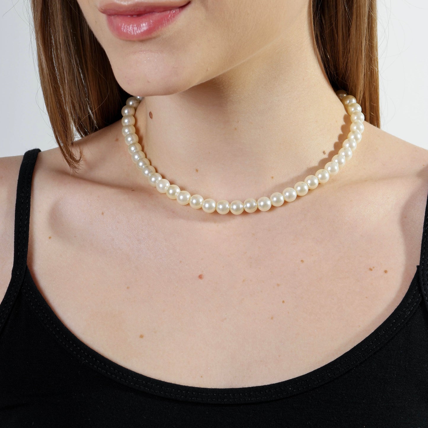 18k Gold Filled Classic Pearl Necklace